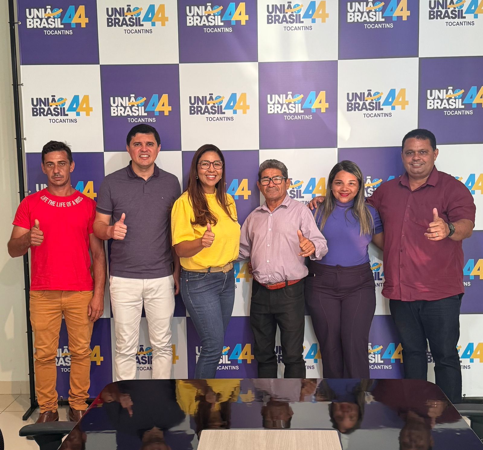 Visita ao gabinete da Senadora Dorinha